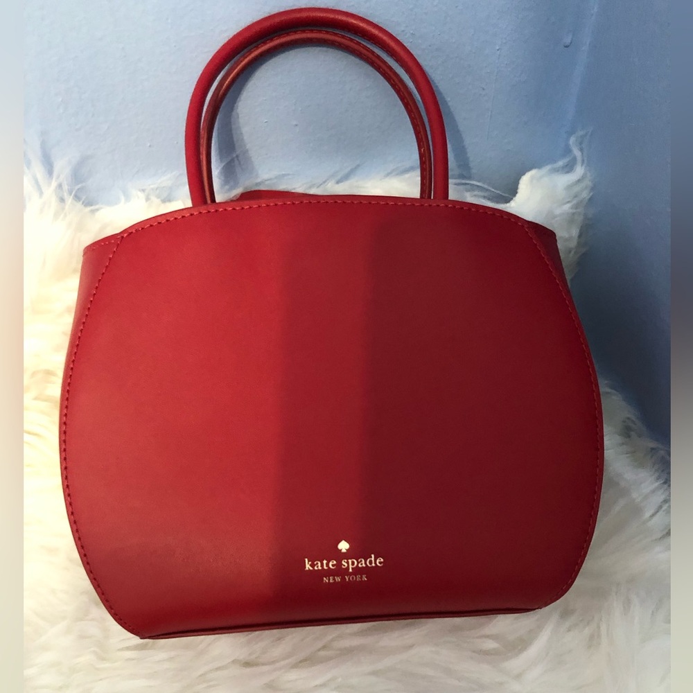 RARE Kate spade 3D Flora Red Rose Cross Body Bag - Picture 5 of 13